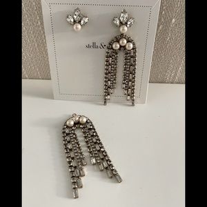 Crystal Waterfall (Versatile 2 In 1) Earrings